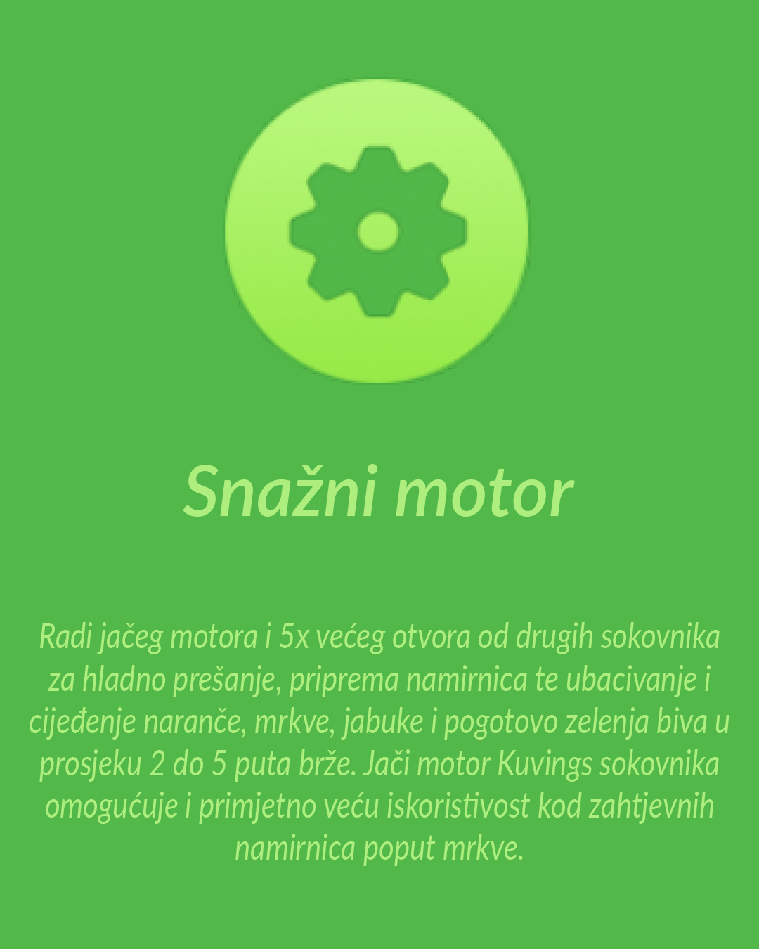 snazni motor